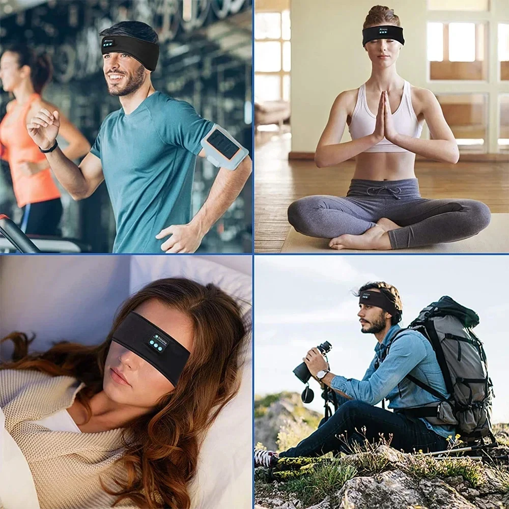 SleepHeadband - Comfortabele Bluetooth Headset Slaap Ontspanning Hoofdband