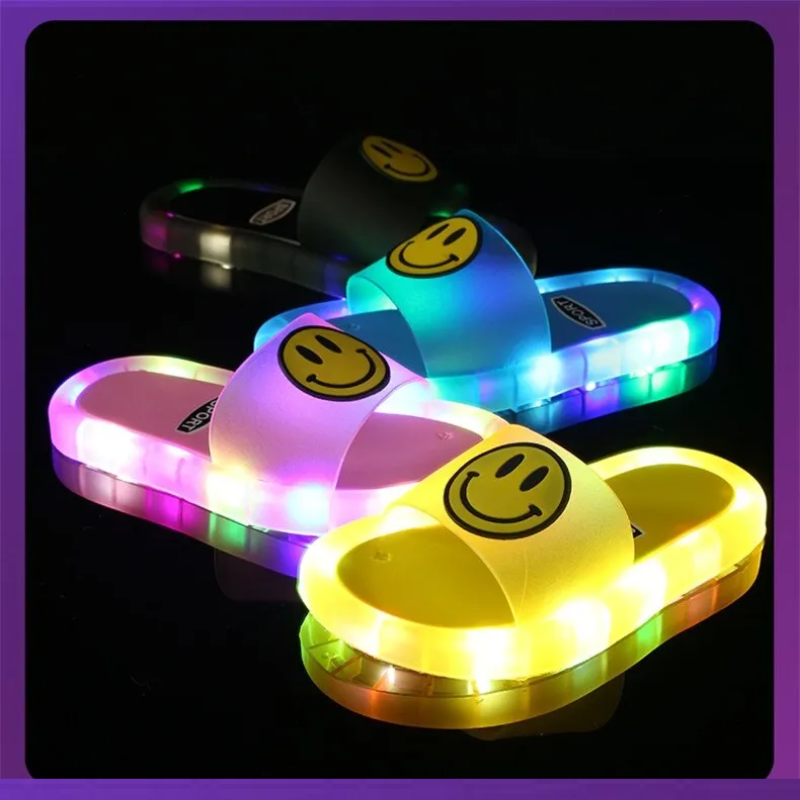 Kletshuts™ GlowSlippers 1+1 GRATIS: LED Slippers Kleur Veranderen Lichten Gloed Kinderen Slippers