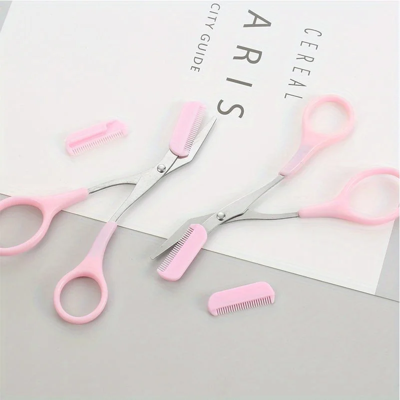 EyebrowScissors™ – Ergonomische Precisie Verzorging Oogschaar En Veiligheidskam