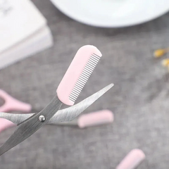 EyebrowScissors™ – Ergonomische Precisie Verzorging Oogschaar En Veiligheidskam