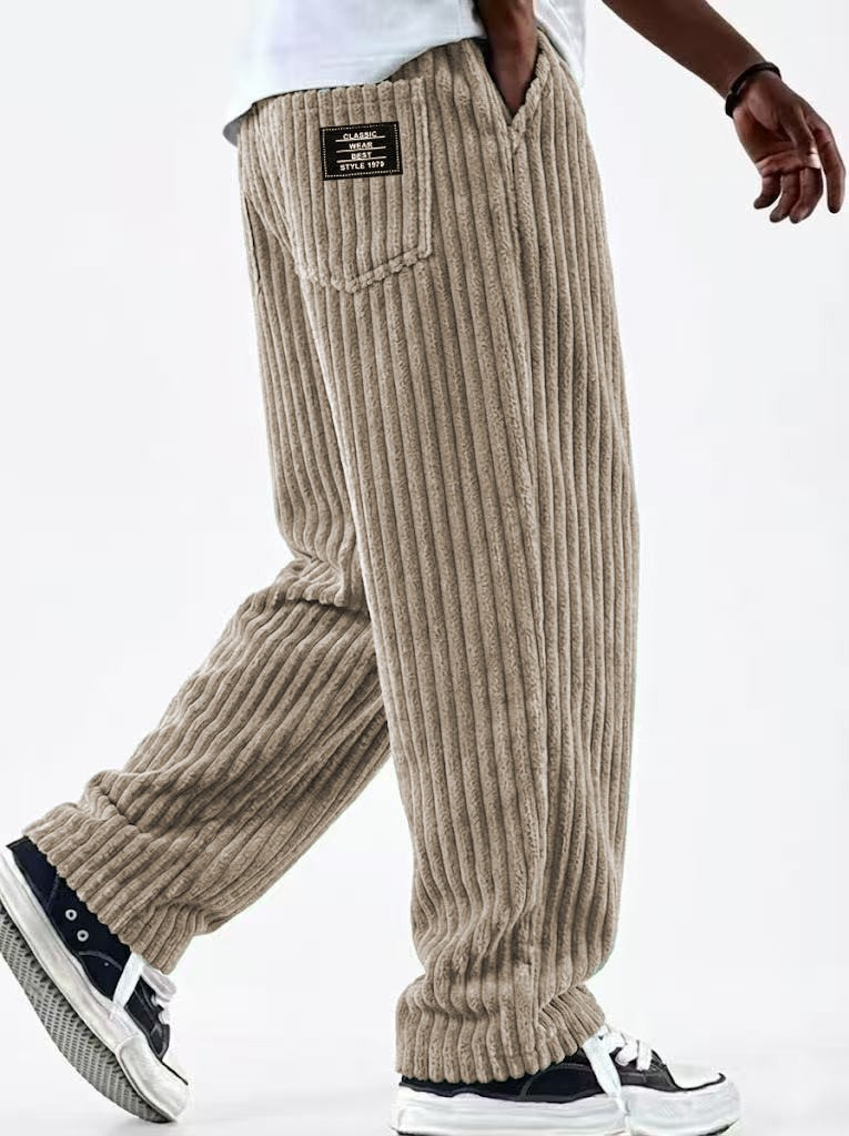 Icone™ CorduroyEssential: Moderne Tijdloze Garderobe Corduroy Essentiële Broek