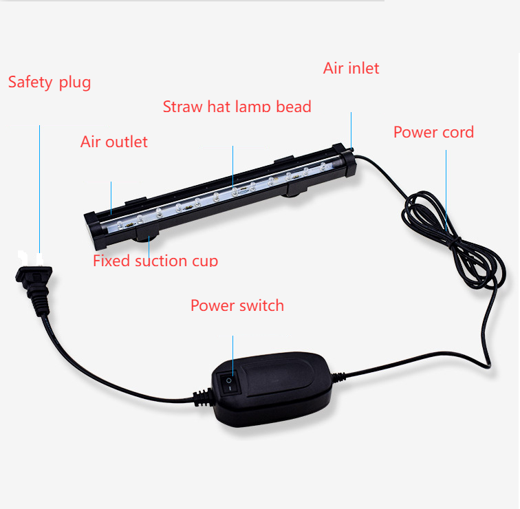 Ledsen™ GlowBubble: LED Aquarium Kleurrijke Gloeiende Bubbel Licht