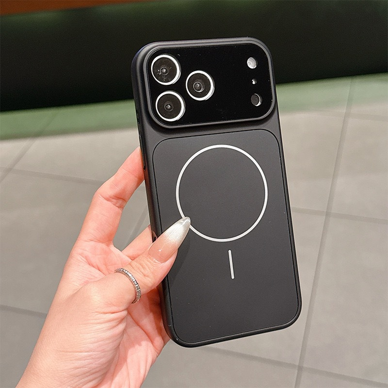 MagsafeCase: iPhone Magsafe Glaslens Beschermend Telefoon Geval