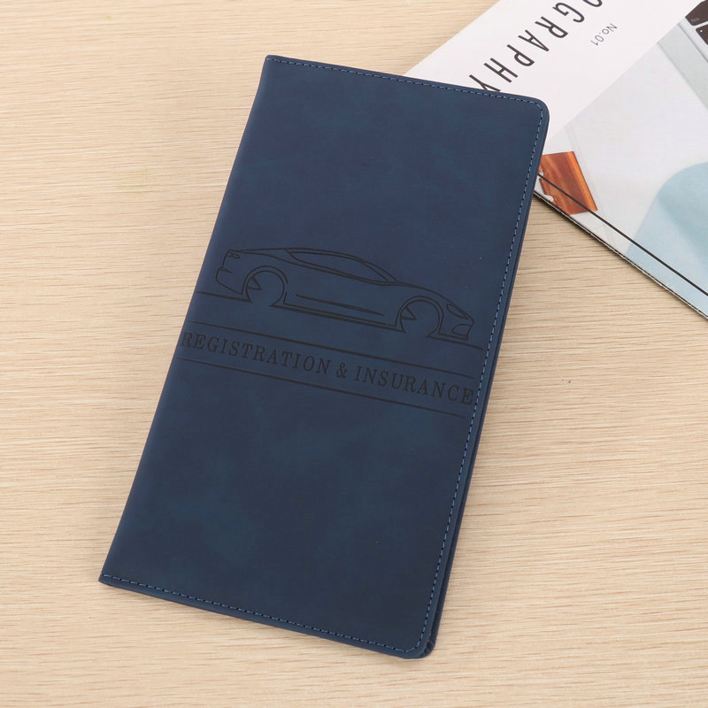 Icone™ DocumentWallet 1+1 GRATIS: Premium Autoregistratie Verzekering Organisator Document Portemonnee
