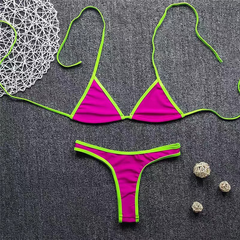 Icone™ TriangleBikini 1+1 GRATIS: Heet Zomer Driehoek Contrast Kleur Bikini