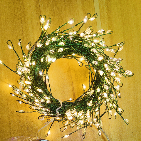 Ledsen™ FairyLights: Stralend Vuurwerk Draad LED Snoer Fee Lichten