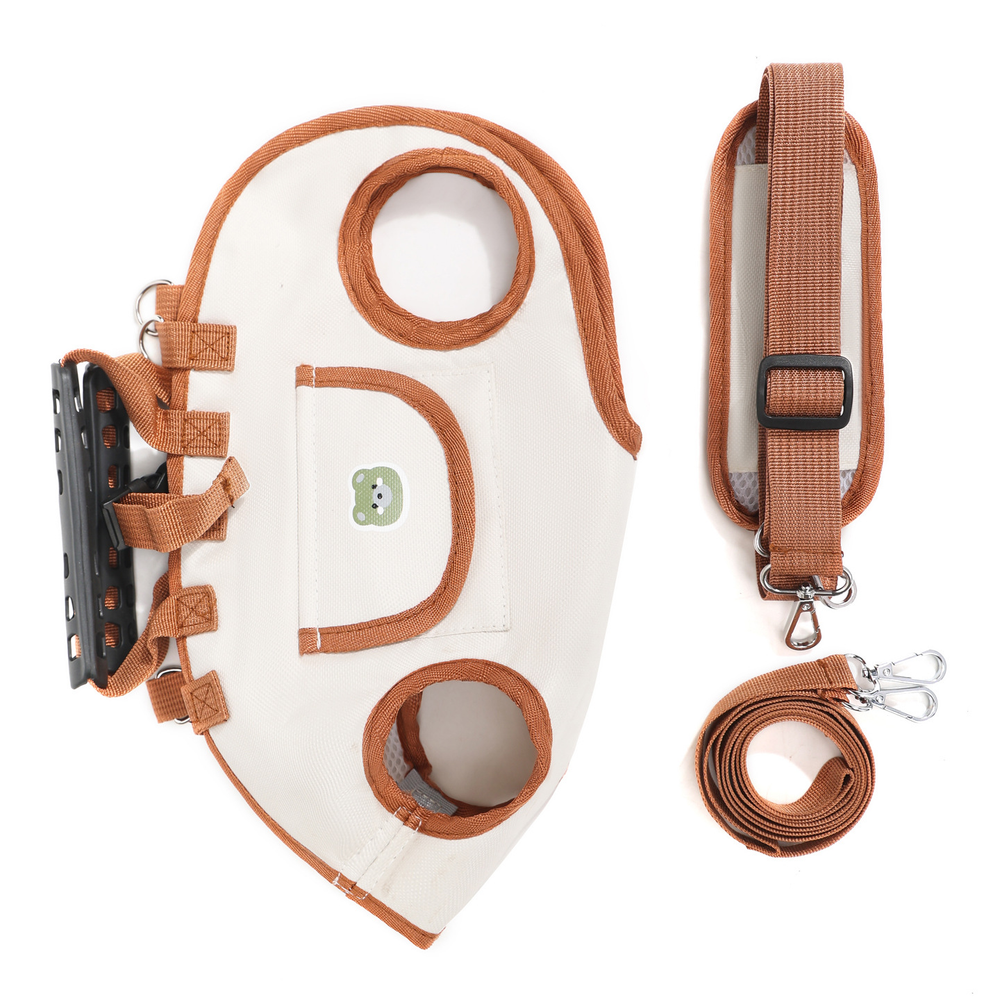 DogCatFri™ PetSling: Geventileerd Crossbody Reis Klaar Huisdier Sling