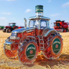 VintageBottle - Creatief Boerderij-Inspiratie Rustiek Vintage Fles Ontwerp