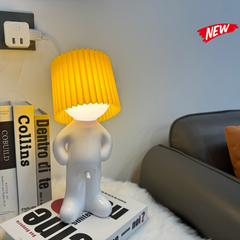 Ledsen™ BoyLamp: Charmant Klein Decoratief LED Jongen Lamp