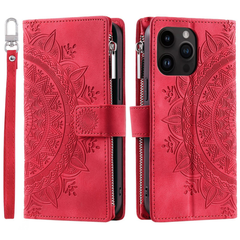 Icone™ WalletCase: Premium Reliëf Flip Cover Slanke Telefoon Portemonnee Hoes