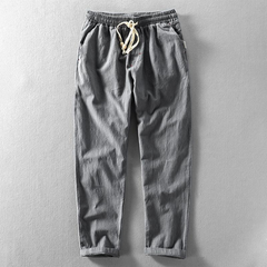 Icone™ SummerTrousers: Heren Trekkoord Taille Zomerbroeken