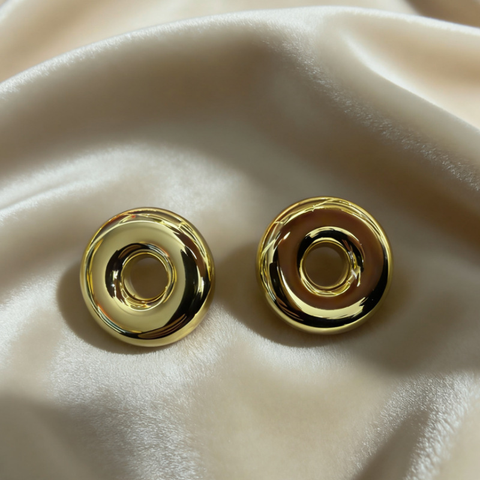 Jewelance™ RoundEarrings 1+1 GRATIS - Modern Minimalistische Elegante Ronde Oorbellen