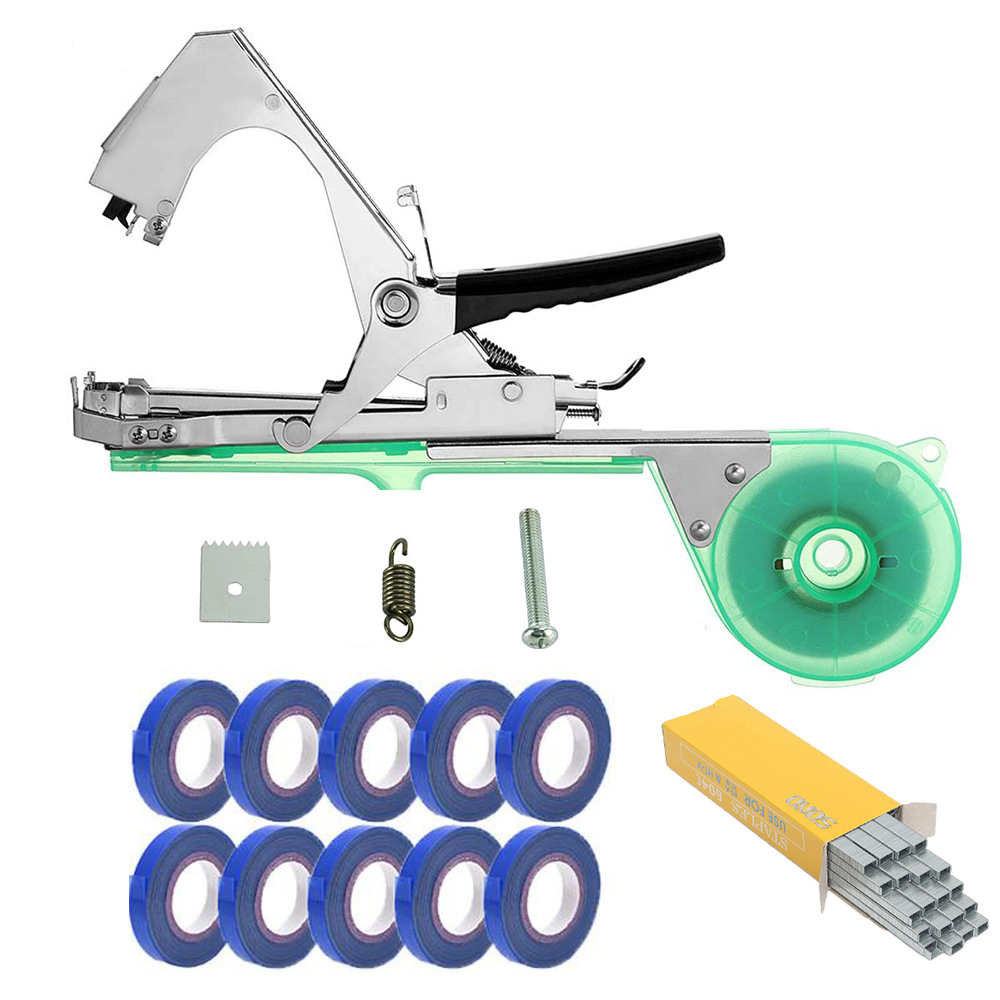 Globetrek° PlantStapler: Tuinieren Handheld Stropdas Plakband Plant Nietmachine