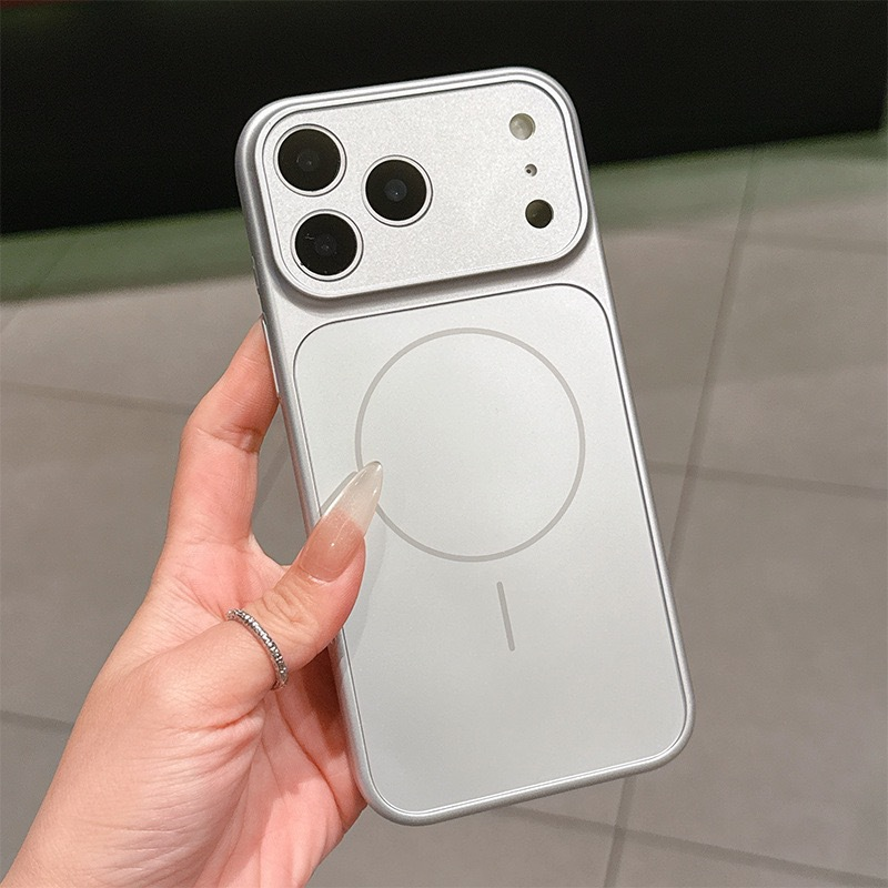 MagsafeCase: iPhone Magsafe Glaslens Beschermend Telefoon Geval