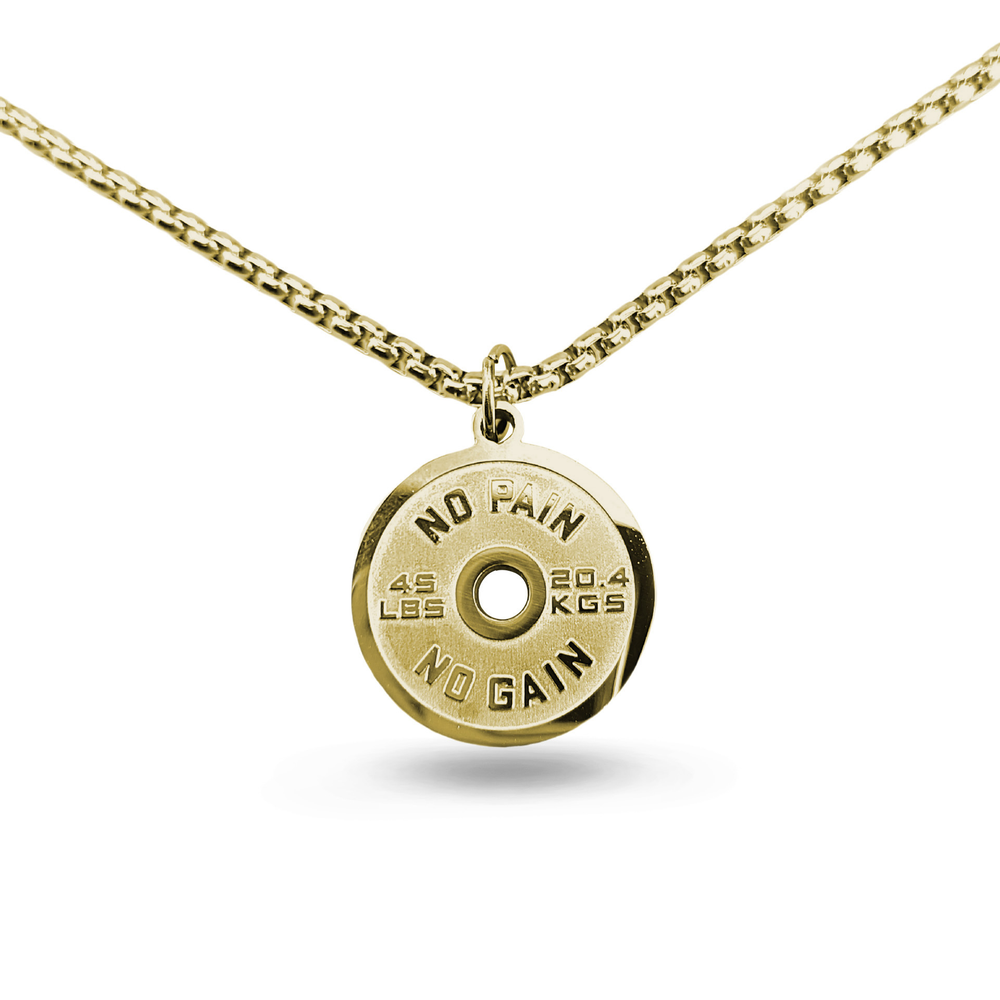 Jewelance™ DumbbellNecklace 1+1 GRATIS: Fitness Gym Dumbbell Geïnspireerde Hanger Ketting