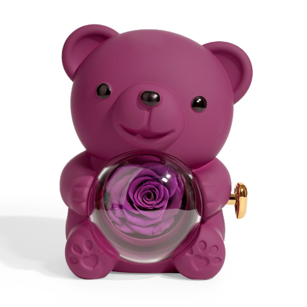 Jewelance™ TwinHearts – Roterende Roos Tweelingharten Ketting Cadeau Sieraden