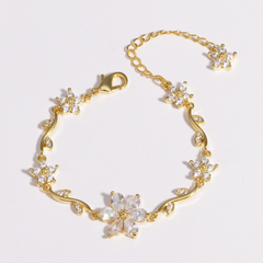 Jewelance™ BlossomBracelet 1+1 GRATIS: Bloemblad Blossom Mode Armband
