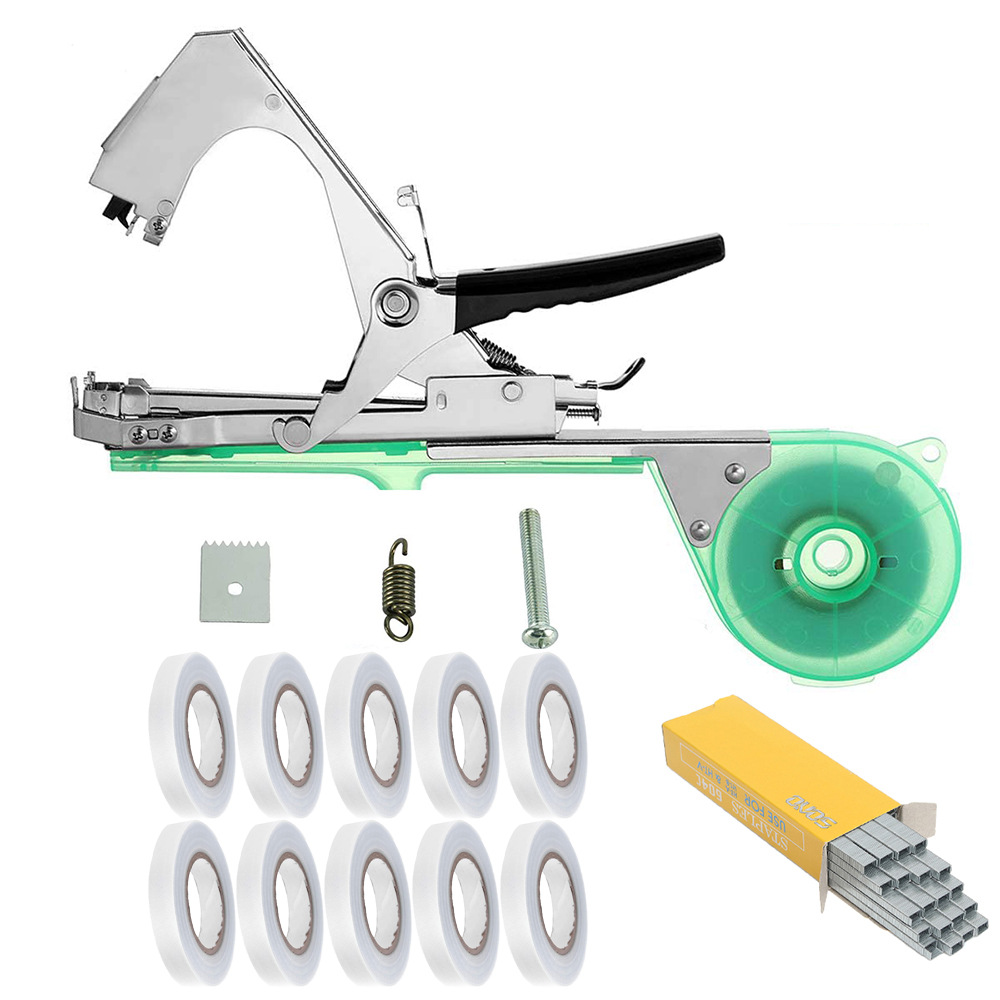 Globetrek° PlantStapler: Tuinieren Handheld Stropdas Plakband Plant Nietmachine