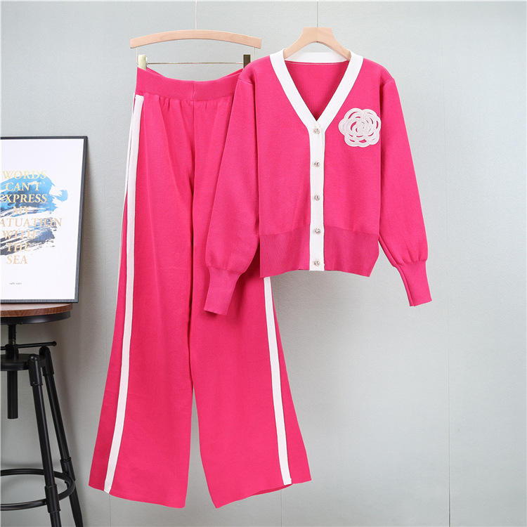 Icone™ CasualFit: Dames Casueel Pasvorm Twee Stuks Mode Set