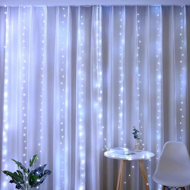 Ledsen™ CurtainLights: Eenvoudige Installatie Gezellige Thuis LED Snoer Gordijn Lichten