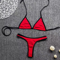 Icone™ TriangleBikini 1+1 GRATIS: Heet Zomer Driehoek Contrast Kleur Bikini