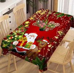 Globetrek° TableCovers: Duurzaam Rechthoekig Kerstmis Tafel Hoezen
