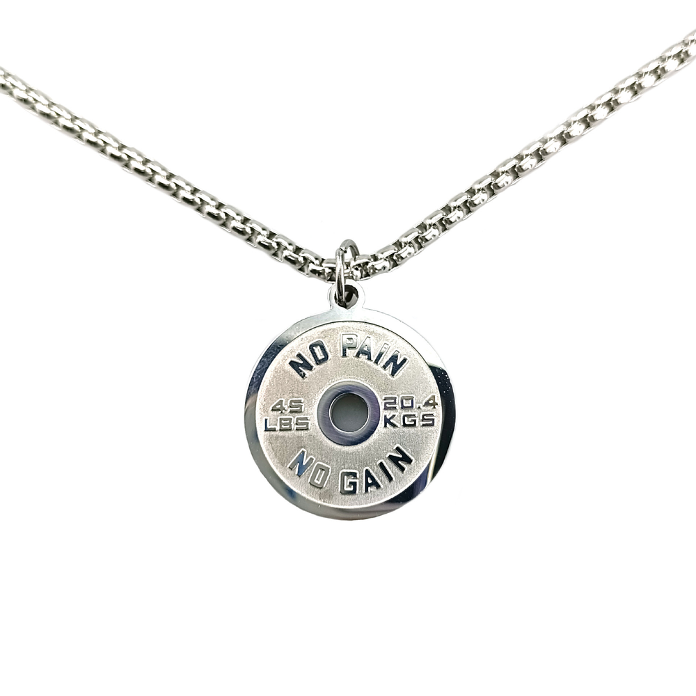 Jewelance™ DumbbellNecklace 1+1 GRATIS: Fitness Gym Dumbbell Geïnspireerde Hanger Ketting