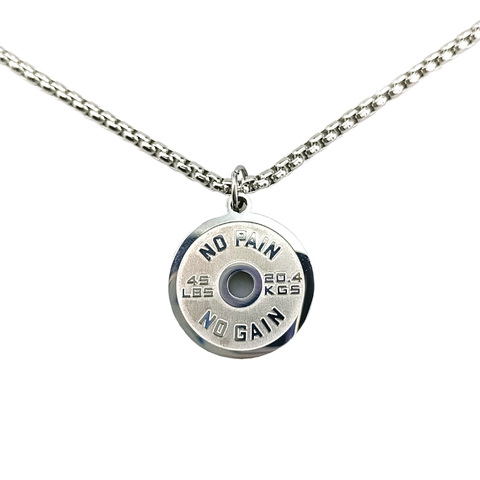 Jewelance™ DumbbellNecklace 1+1 GRATIS: Fitness Gym Dumbbell Geïnspireerde Hanger Ketting