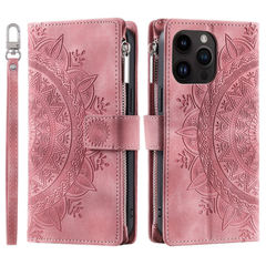 Icone™ WalletCase: Premium Reliëf Flip Cover Slanke Telefoon Portemonnee Hoes