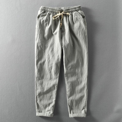 Icone™ SummerTrousers: Heren Trekkoord Taille Zomerbroeken