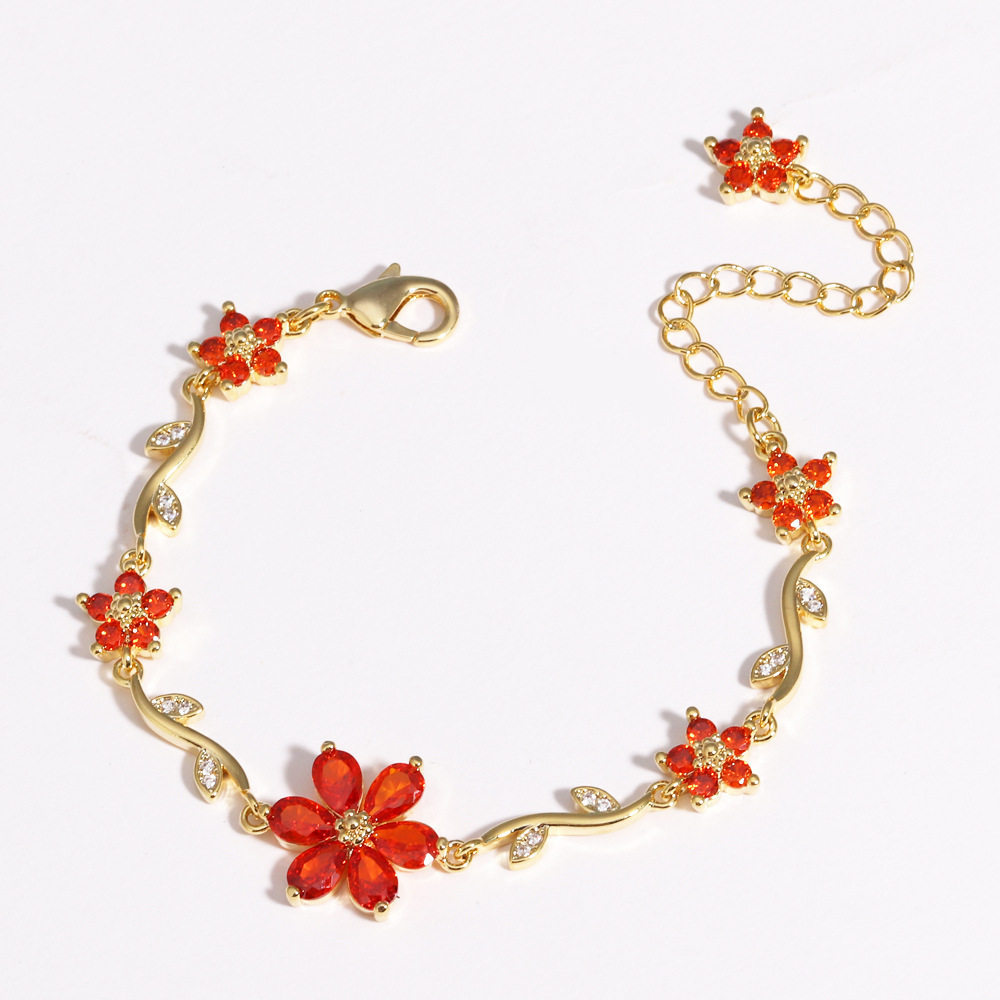 Jewelance™ BlossomBracelet 1+1 GRATIS: Bloemblad Blossom Mode Armband