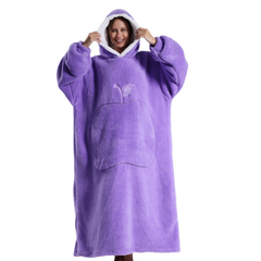 Icone™ BlanketHoodie: Pluche Overgroot Voor Alle-Dag Warmte Deken Hoodie