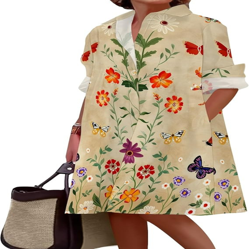 Icone™ TimelessDress: Alle Seizoen Tijdloos Stijl Comfort Elegante Jurk