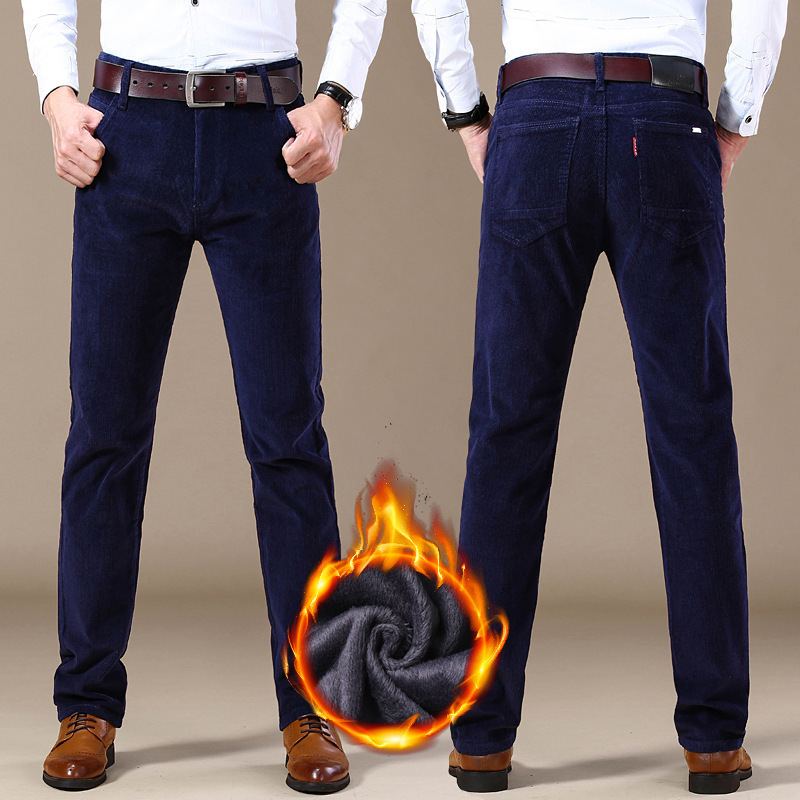 Icone™ ClassicPants: Heren Toevallig Slank Fit Klassieke Broek