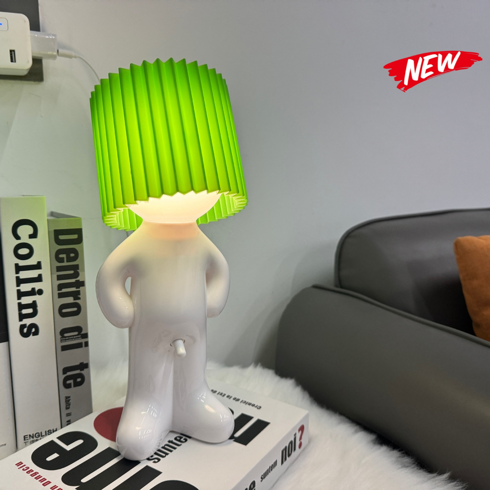 Ledsen™ BoyLamp: Charmant Klein Decoratief LED Jongen Lamp