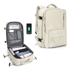 Icone™ TravelPack: Groot, Duurzaam en Waterdicht Reizen Rugzak