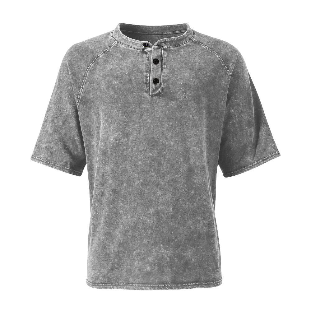 Icone™ RelaxedShirt: Ontspannen Korte Mouwen Klassiek Ontwerp Zomer Shirt
