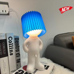 Ledsen™ BoyLamp: Charmant Klein Decoratief LED Jongen Lamp