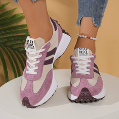 Happy™ PlatformSneakers: Stijlvolle Toevallig Lichtgewicht Platform Sneakers