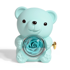 Jewelance™ TwinHearts – Roterende Roos Tweelingharten Ketting Cadeau Sieraden