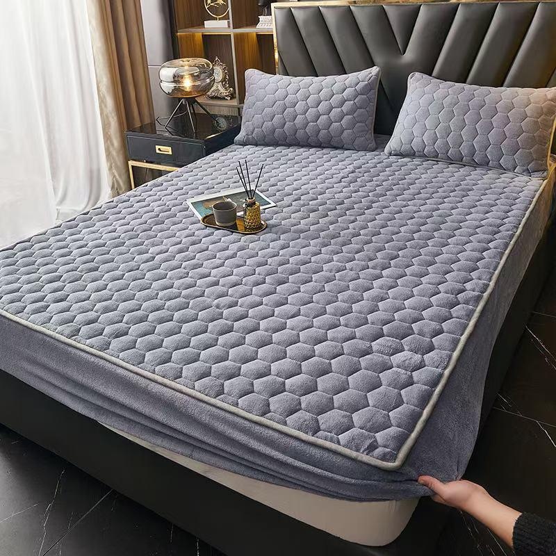 Icone™ CozyBedsheet: Strak Passend Dikke Textuur Knus Beddegoed