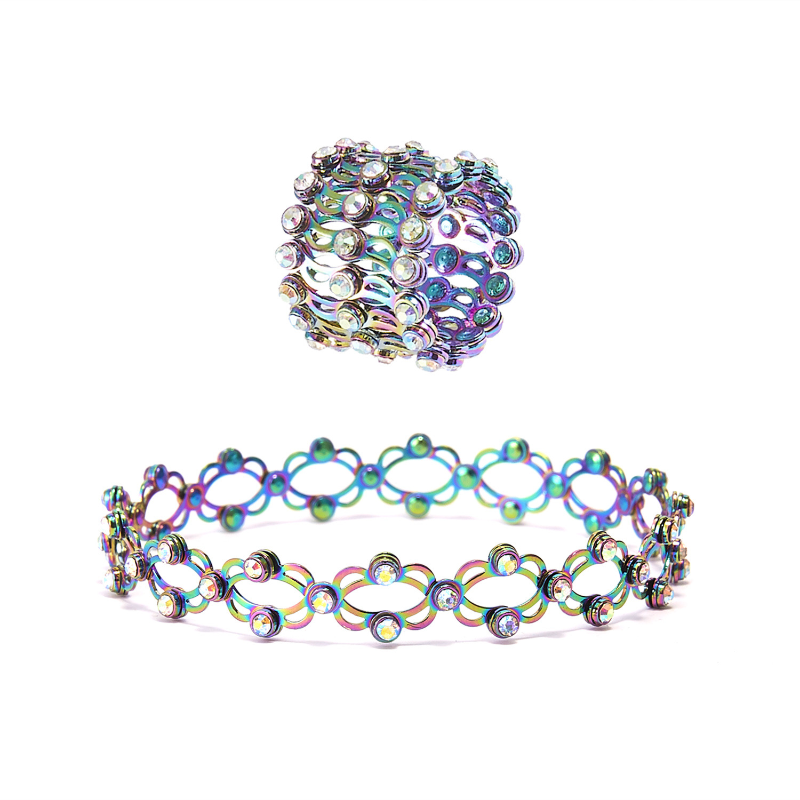 Jewelance™ FlexRing 1+1 GRATIS: Elegante Ontwerp Stijlvolle Flexibele Sieradenring Armband