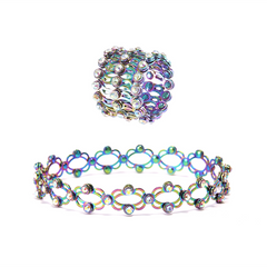Jewelance™ FlexRing 1+1 GRATIS: Elegante Ontwerp Stijlvolle Flexibele Sieradenring Armband