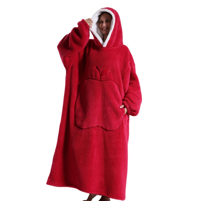 Icone™ BlanketHoodie: Pluche Overgroot Voor Alle-Dag Warmte Deken Hoodie