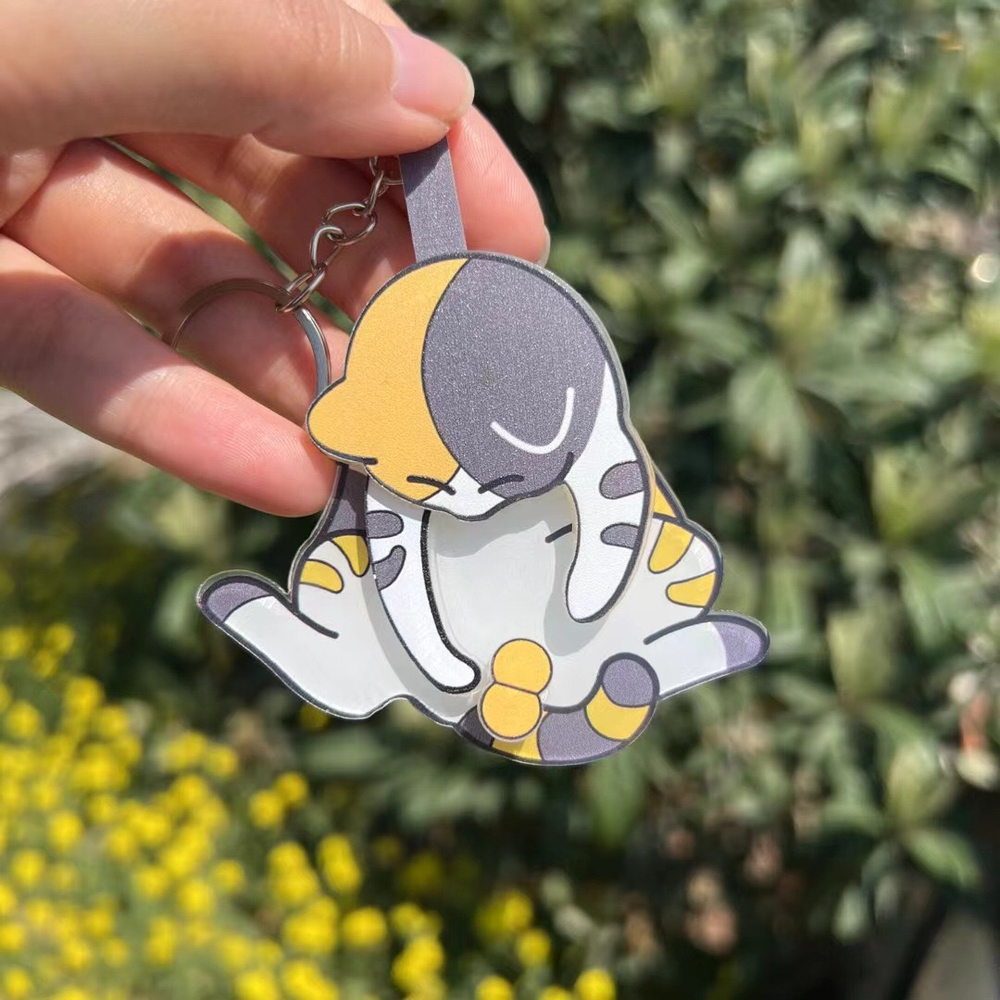 CatKeychain 1+1 GRATIS: Grappig Speels Uniek Kat Sleutelhanger Accessoire
