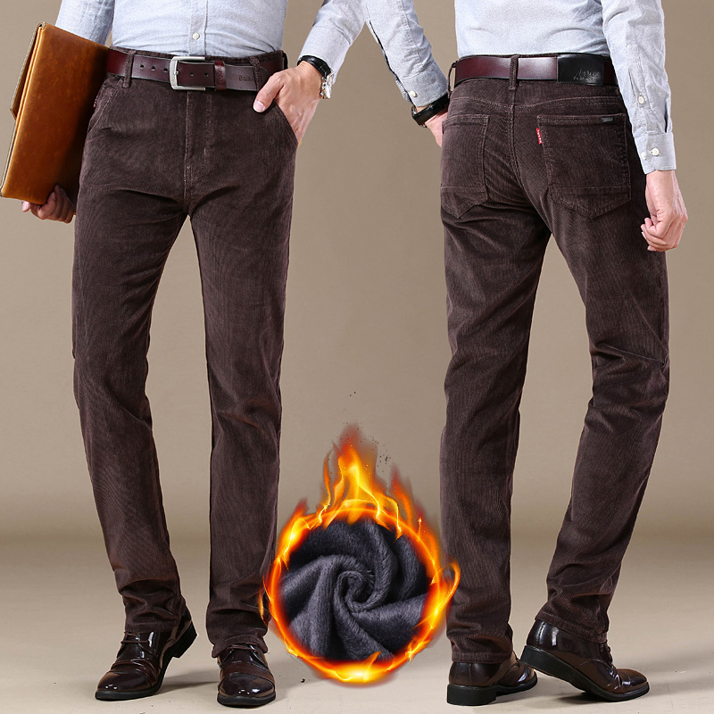 Icone™ ClassicPants: Heren Toevallig Slank Fit Klassieke Broek