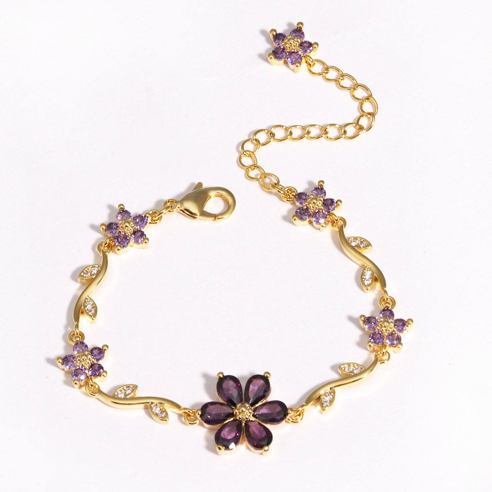 Jewelance™ BlossomBracelet 1+1 GRATIS: Bloemblad Blossom Mode Armband