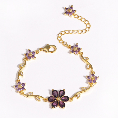 Jewelance™ BlossomBracelet 1+1 GRATIS: Bloemblad Blossom Mode Armband