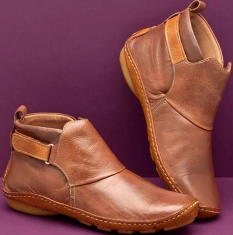 Icone™ ElegantBoots: Stijlvol Zacht En Flexibel Enkel Elegante Laarzen