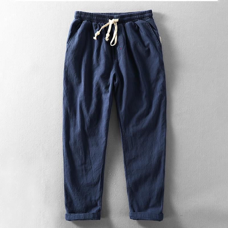 Icone™ SummerTrousers: Heren Trekkoord Taille Zomerbroeken